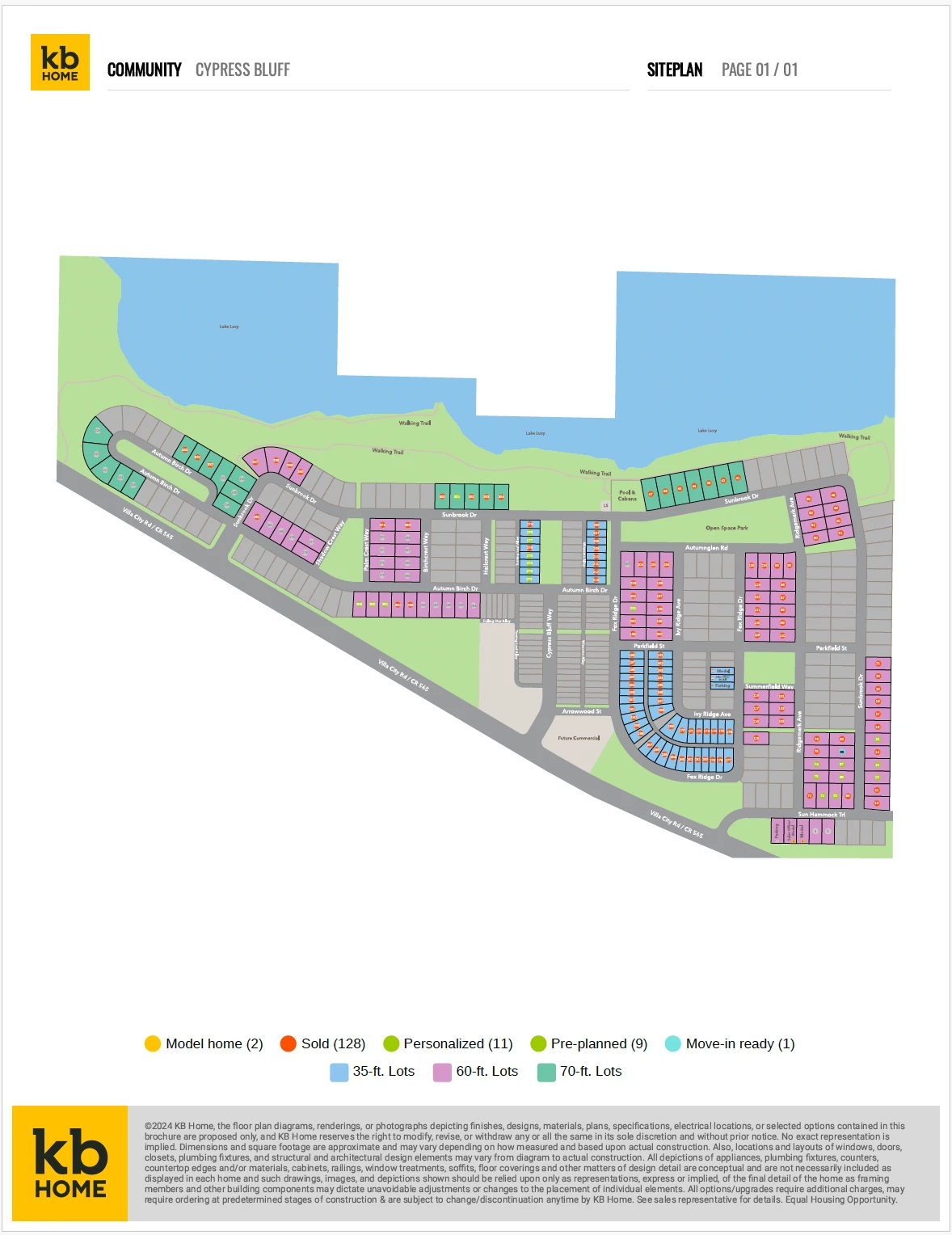Cypress Bluff Site Plan